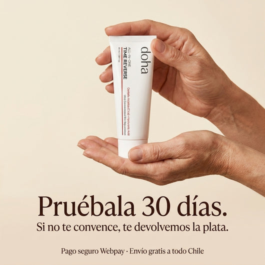Doha™ | Crema Time Reverse (Todo en uno) | Con Centella Asiática